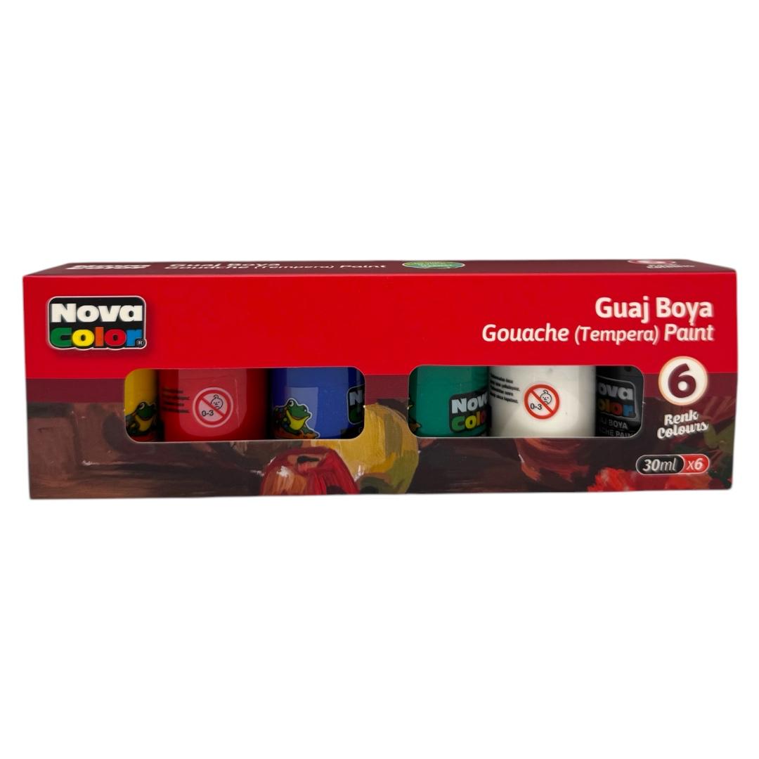 NOVA COLOR GUAJ BOYA 6 RENK